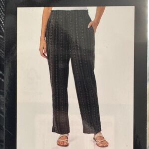 Briggs linen/rayon blend pull on pants new with tag size Medium